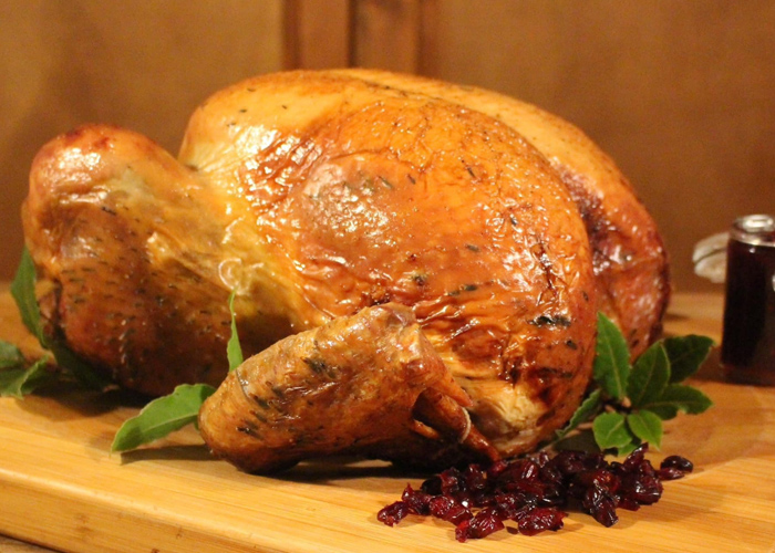 Brisbourne turkeys are carefully selected from slow growing strains and are allowed to grow to maturity, which allows the meat to develop fully.